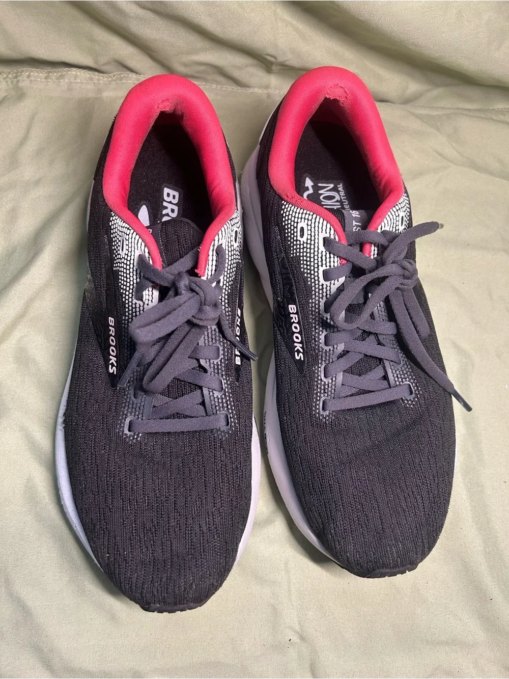 Brooks Ghost 16 Shoes Womens Size 7.5 Running Cushioned Sneakers